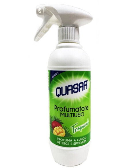 quasar profumatore multiuso - 500ml - tropical - profuma deterge spolvera: tuttocasashop.live: pulizia e cura della casa