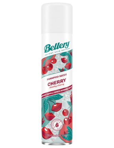 bellery shampoo secco spray 200ml - cherry - cheeky cherry: tuttocasashop.live: igiene e cura della persona