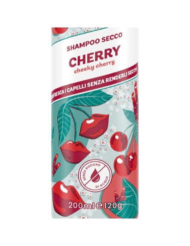 bellery shampoo secco spray 200ml - cherry - cheeky cherry: tuttocasashop.live: igiene e cura della persona