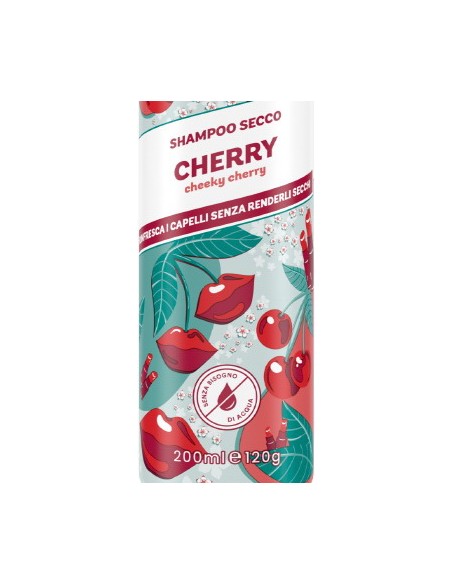 bellery shampoo secco spray 200ml - cherry - cheeky cherry: tuttocasashop.live: igiene e cura della persona