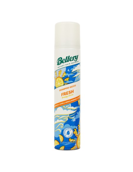 bellery shampoo secco spray 200ml - fresh - breezy citrus: tuttocasashop.live: igiene e cura della persona