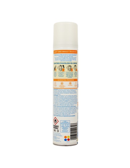 bellery shampoo secco spray 200ml - fresh - breezy citrus: tuttocasashop.live: igiene e cura della persona
