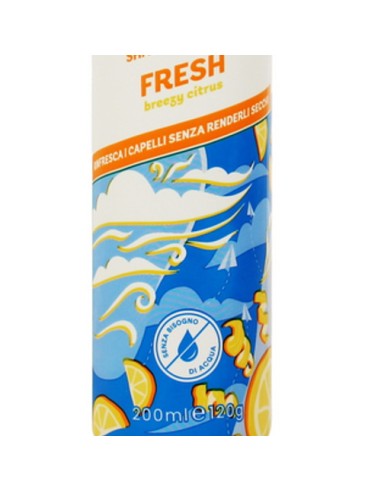 bellery shampoo secco spray 200ml - fresh - breezy citrus: tuttocasashop.live: igiene e cura della persona