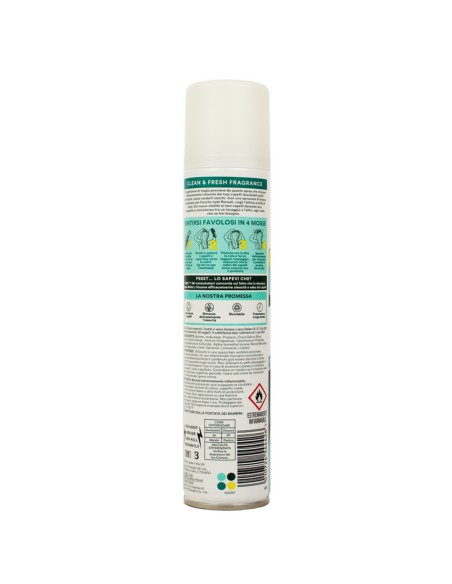 bellery shampoo secco spray 200ml - original - classic fresh: tuttocasashop.live: igiene e cura della persona