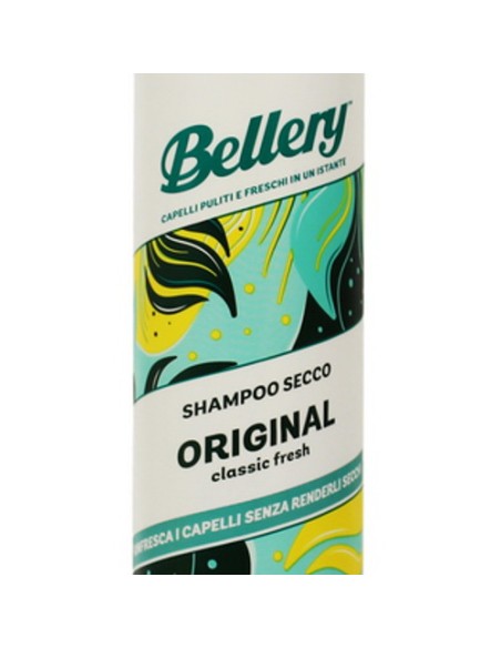 bellery shampoo secco spray 200ml - original - classic fresh: tuttocasashop.live: igiene e cura della persona