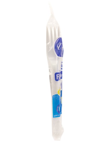 very well 20 forchette riutilizzabili in plastica 17cm - bianche: tuttocasashop.live: carta & monouso
