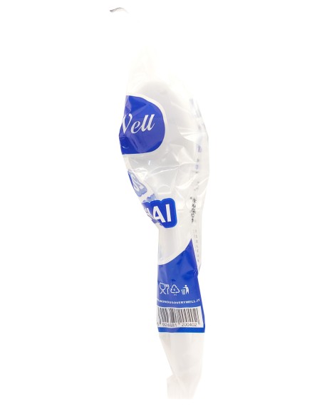 very well 20 cucchiai riutilizzabili in plastica 17cm - bianchi: tuttocasashop.live: carta & monouso