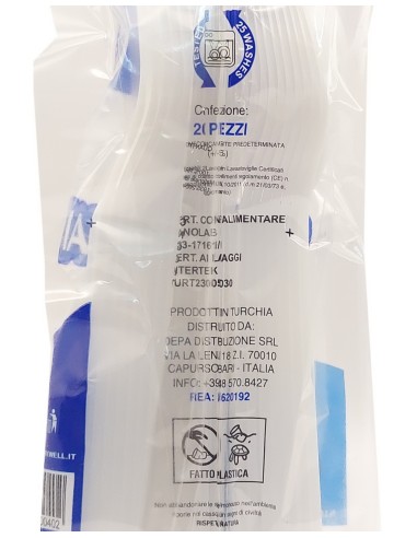 very well 20 cucchiai riutilizzabili in plastica 17cm - bianchi: tuttocasashop.live: carta & monouso