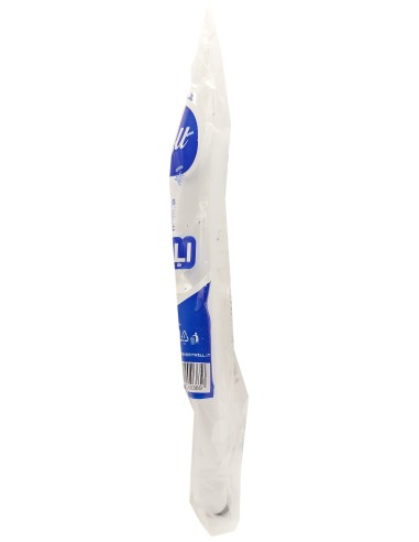 very well 20 coltelli riutilizzabili in plastica 17cm - bianchi: tuttocasashop.live: carta & monouso