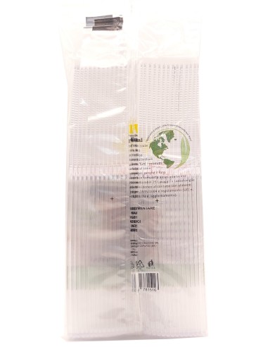 vip 30 coltelli riutilizzabili in plastica 17cm - trasparenti - ecocrystal: tuttocasashop.live: carta & monouso