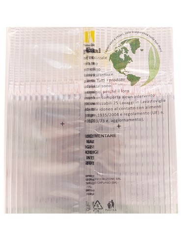vip 30 coltelli riutilizzabili in plastica 17cm - trasparenti - ecocrystal: tuttocasashop.live: carta & monouso