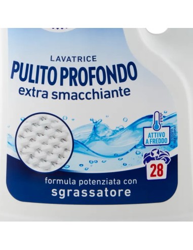 chanteclair detersivo lavatrice - 28 lavaggi 1260ml - pulito profondo: tuttocasashop.live: prodotti per bucato e tessuti
