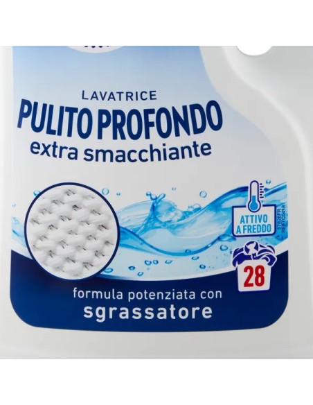 chanteclair detersivo lavatrice - 28 lavaggi 1260ml - pulito profondo: tuttocasashop.live: prodotti per bucato e tessuti