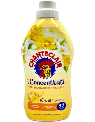 chanteclair ammorbidente concentrato - 57 lavaggi 1140 ml - arancia narciso: tuttocasashop.live: prodotti per bucato e tessuti