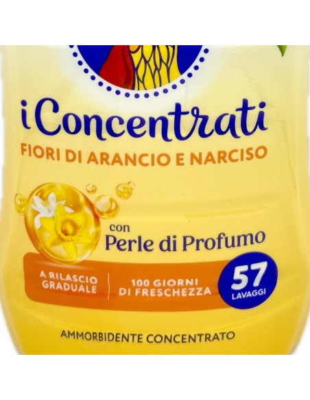 chanteclair ammorbidente concentrato - 57 lavaggi 1140 ml - arancia narciso: tuttocasashop.live: prodotti per bucato e tessuti