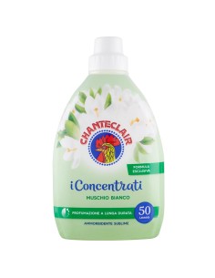 chanteclair ammorbidente concentrato - 50 lavaggi 1 litro - muschio bianco: tuttocasashop.live: prodotti per bucato e tessuti