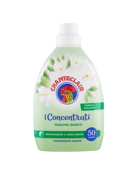 chanteclair ammorbidente concentrato - 50 lavaggi 1 litro - muschio bianco: tuttocasashop.live: prodotti per bucato e tessuti