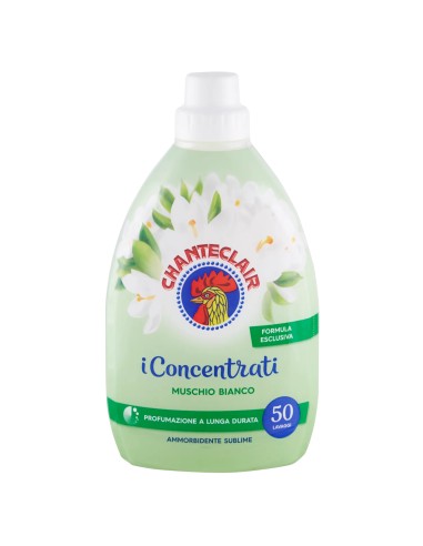 chanteclair ammorbidente concentrato - 50 lavaggi 1 litro - muschio bianco: tuttocasashop.live: prodotti per bucato e tessuti