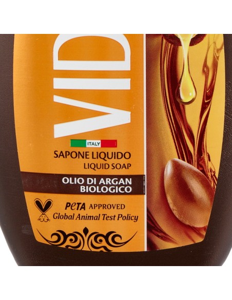 vidal sapone liquido - 300ml - olio di argan biologico: tuttocasashop.live: igiene e cura della persona