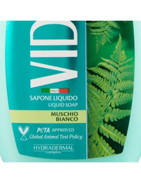 vidal sapone liquido - 300ml - muschio bianco: tuttocasashop.live: igiene e cura della persona