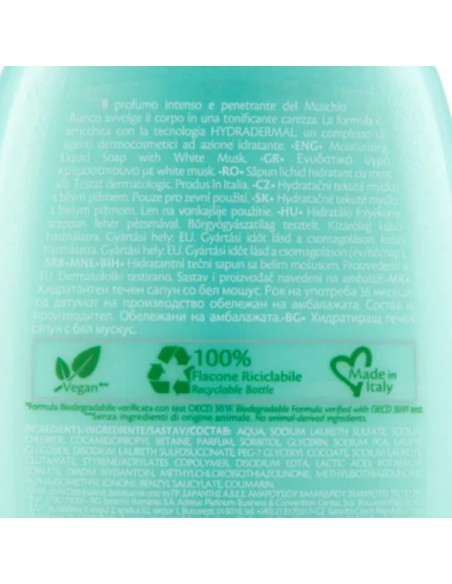 vidal sapone liquido - 300ml - muschio bianco: tuttocasashop.live: igiene e cura della persona
