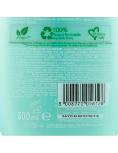 vidal sapone liquido - 300ml - muschio bianco: tuttocasashop.live: igiene e cura della persona