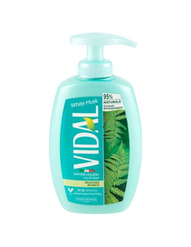 vidal sapone liquido - 300ml - muschio bianco: tuttocasashop.live: igiene e cura della persona