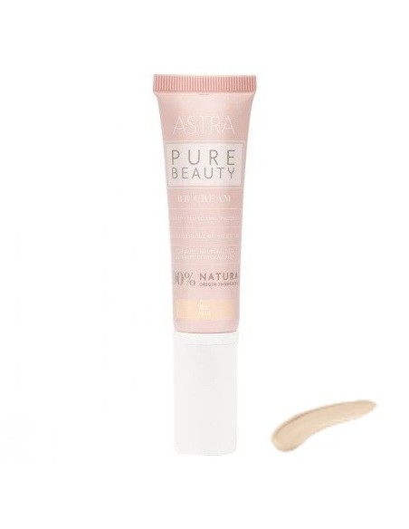 astra pure beauty bb cream - ingredienti naturali - 30ml - 01 - fair: tuttocasashop.live: igiene e cura della persona