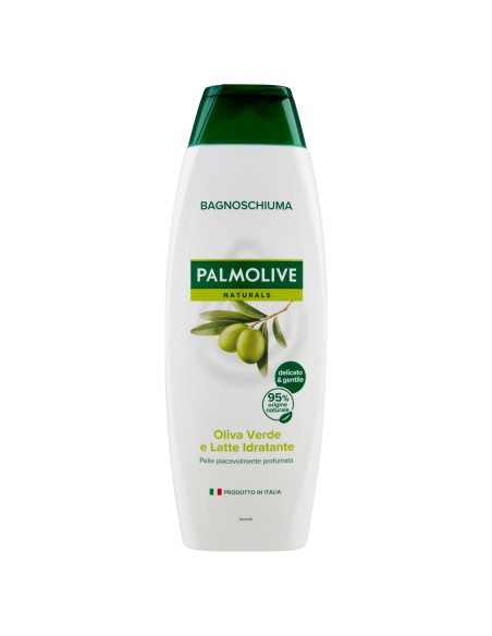 palmolive naturals bagnoschiuma 350ml - oliva verde e latte idratante: tuttocasashop.live: igiene e cura della persona