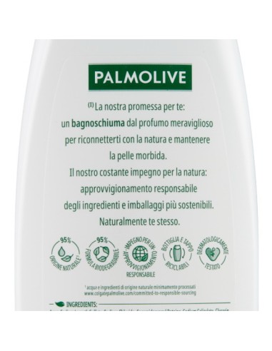 palmolive naturals bagnoschiuma 350ml - oliva verde e latte idratante: tuttocasashop.live: igiene e cura della persona