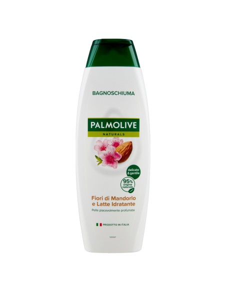 palmolive naturals bagnoschiuma 350ml - fiori di mandorlo e latte idratante: tuttocasashop.live: igiene e cura della persona