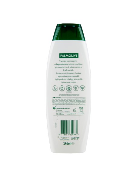 palmolive naturals bagnoschiuma 350ml - fiori di mandorlo e latte idratante: tuttocasashop.live: igiene e cura della persona