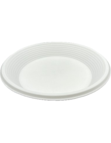 salento 66 piatti monouso plastica extra rigidi diametro 22cm - 1kg - fondi: tuttocasashop.live: carta & monouso