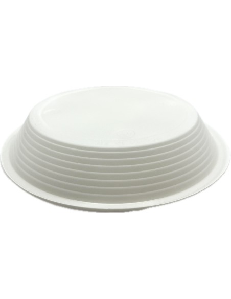 salento 66 piatti monouso plastica extra rigidi diametro 22cm - 1kg - fondi: tuttocasashop.live: carta & monouso