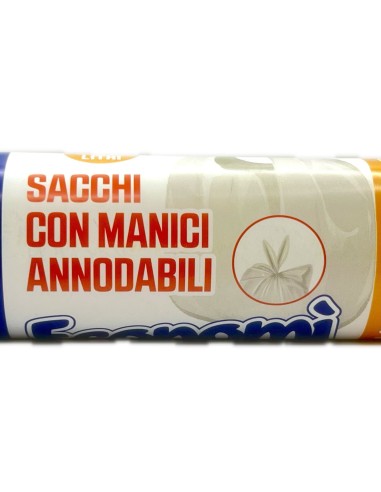 elios 10 sacchi rifiuti misura condominiale 70x118cm - trasparenti: tuttocasashop.live: pulizia e cura della casa