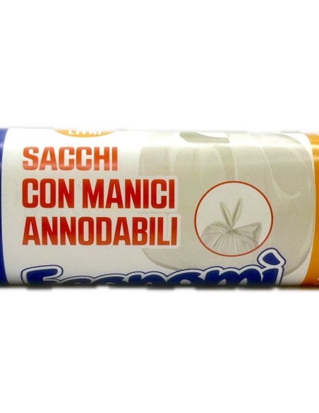 elios 10 sacchi rifiuti misura condominiale 70x118cm - trasparenti: tuttocasashop.live: pulizia e cura della casa