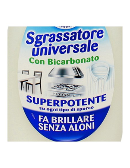 chanteclair sgrassatore universale spray 600ml - ricarica - bicarbonato: tuttocasashop.live: pulizia e cura della casa