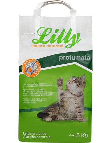 lilly lettiera per gatti sacco da 5kg - profumata: tuttocasashop.live: altro - bazar