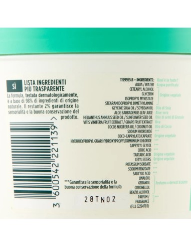 fructis hair food maschera capelli 390ml - aloe vera - idratante: tuttocasashop.live: igiene e cura della persona