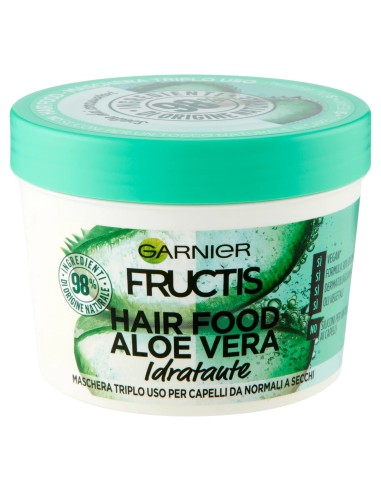 fructis hair food maschera capelli 390ml - aloe vera - idratante: tuttocasashop.live: igiene e cura della persona