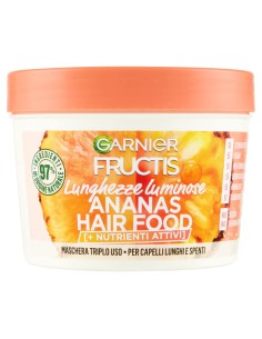 fructis hair food maschera capelli 390ml - ananas - lunghezze luminose: tuttocasashop.live: igiene e cura della persona