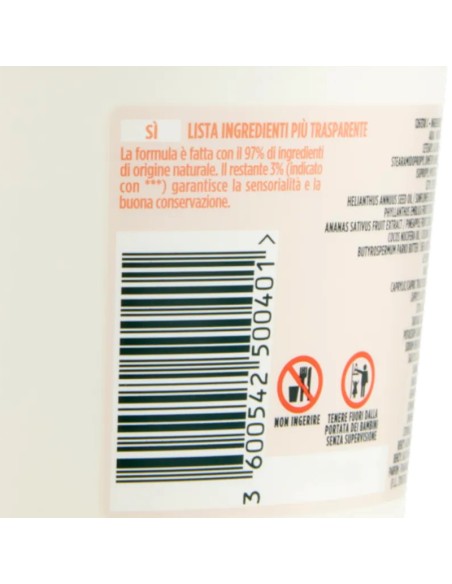 fructis hair food maschera capelli 390ml - ananas - lunghezze luminose: tuttocasashop.live: igiene e cura della persona