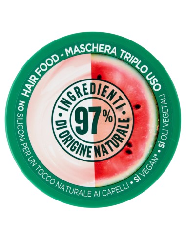 fructis hair food maschera capelli 390ml - anguria - rivitalizzante: tuttocasashop.live: igiene e cura della persona