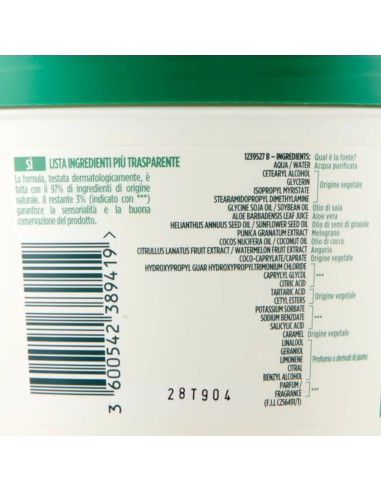 fructis hair food maschera capelli 390ml - anguria - rivitalizzante: tuttocasashop.live: igiene e cura della persona
