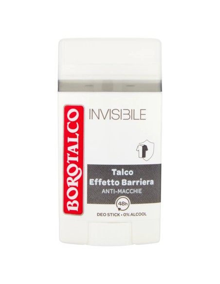 borotalco deodorante stick 40ml - invisibile - talco - anti-macchie: tuttocasashop.live: igiene e cura della persona