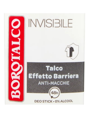 borotalco deodorante stick 40ml - invisibile - talco - anti-macchie: tuttocasashop.live: igiene e cura della persona