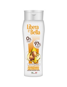 libera e bella shampoo e balsamo 2in1 - 300ml - con olio di argan: tuttocasashop.live: igiene e cura della persona