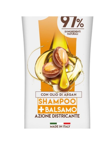 libera e bella shampoo e balsamo 2in1 - 300ml - con olio di argan: tuttocasashop.live: igiene e cura della persona