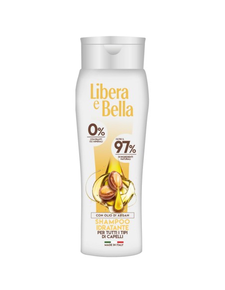 libera e bella shampoo 300ml - idratante - con olio di argan: tuttocasashop.live: igiene e cura della persona