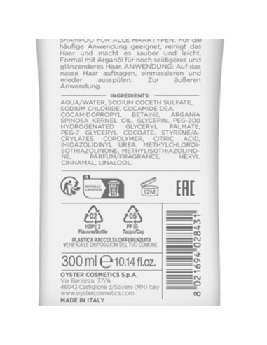 libera e bella shampoo 300ml - idratante - con olio di argan: tuttocasashop.live: igiene e cura della persona